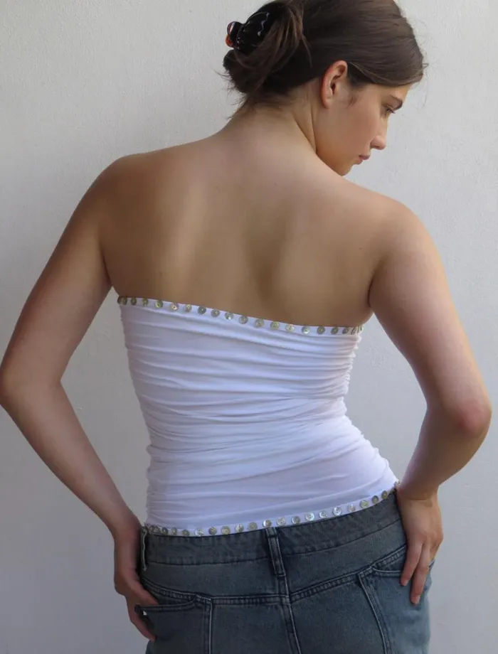 No 2111 Juliet White Women Paloma Wool Tops