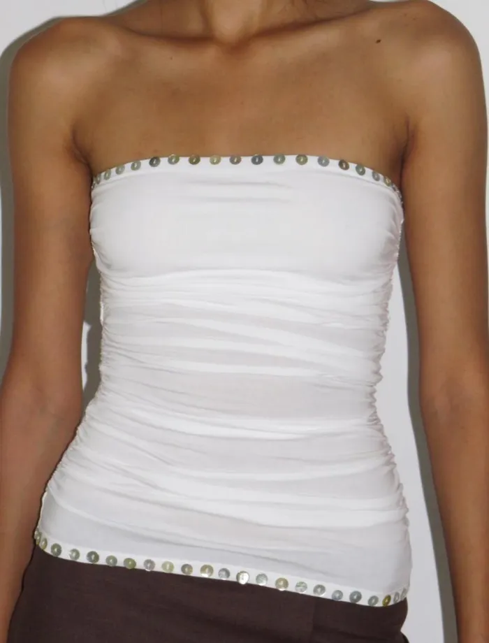 No 2111 Juliet White Women Paloma Wool Tops