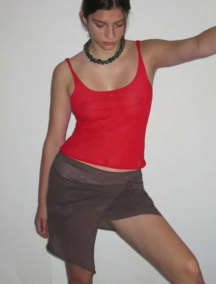 No 2120 Brooke Red Women Paloma Wool Tops