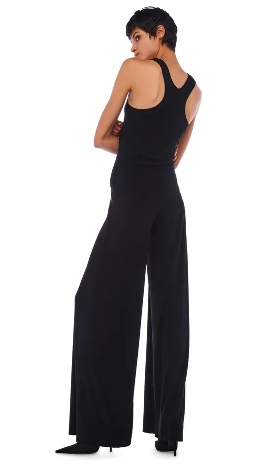 Norma Kamali Bottoms ELEPHANT PANT Black 8211 Clothing