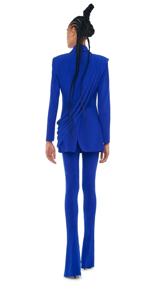 Norma Kamali Bottoms SPAT LEGGING Electric Blue 8211 Clothing