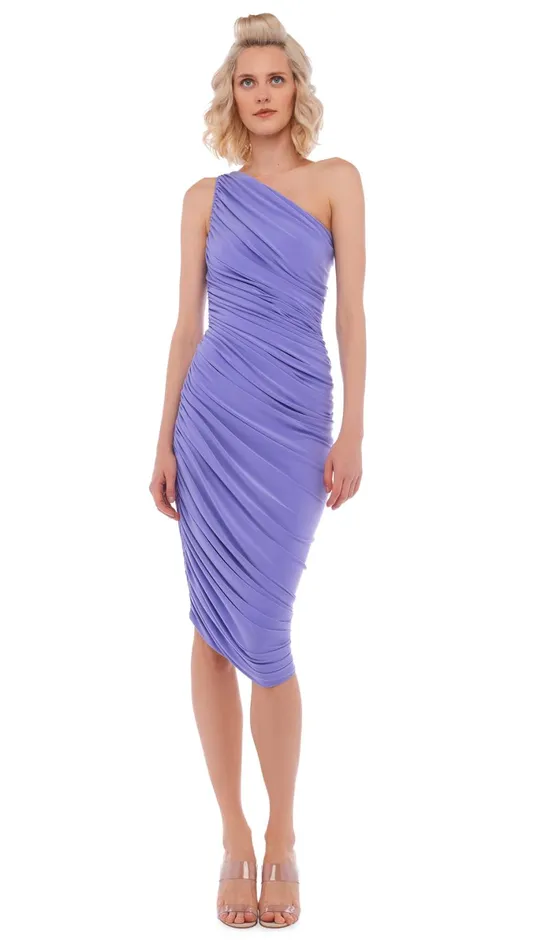 Norma Kamali Dresses DIANA DRESS Lilac 8211 Clothing