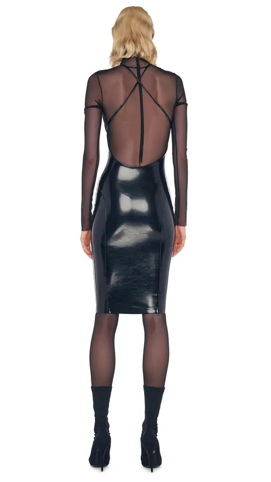 Norma Kamali Dresses LOW BACK SLIP DRESS Black 8211 Clothing