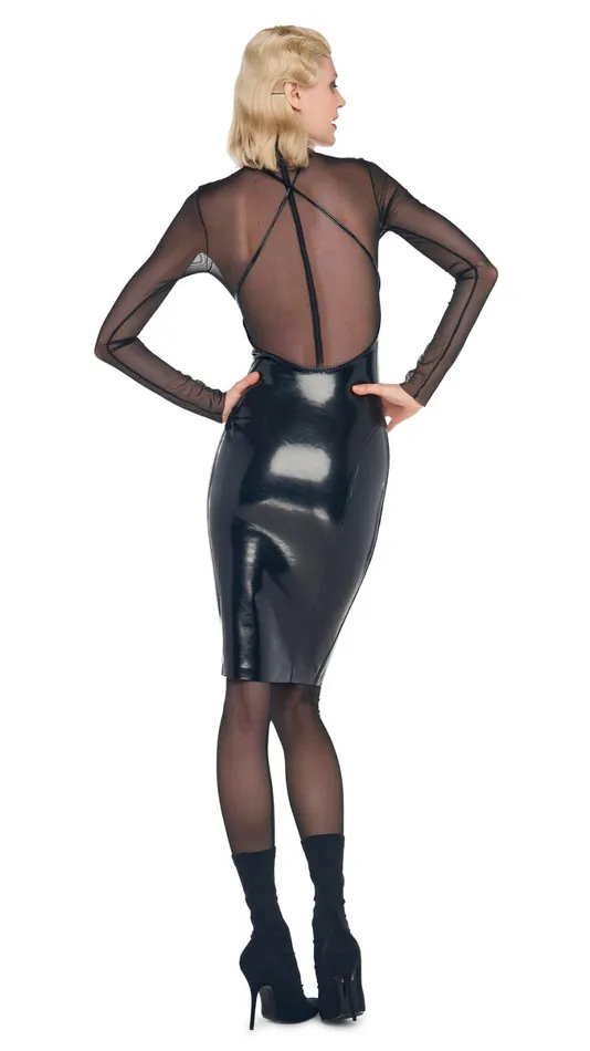 Norma Kamali Dresses LOW BACK SLIP DRESS Black 8211 Clothing