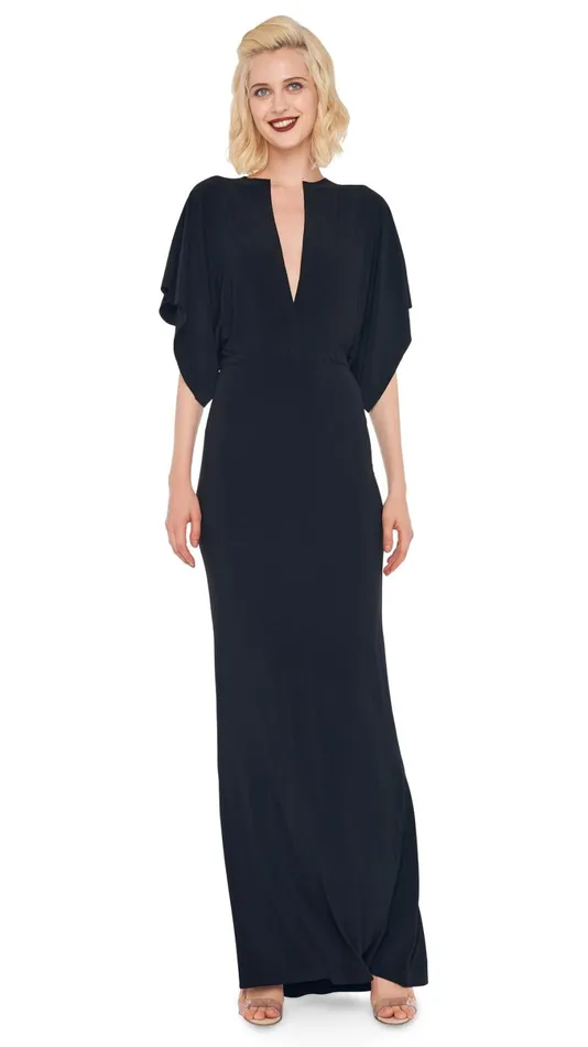 Norma Kamali Dresses OBIE GOWN Black 8211 Clothing