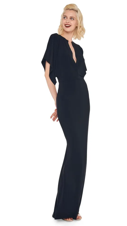 Norma Kamali Dresses OBIE GOWN Black 8211 Clothing