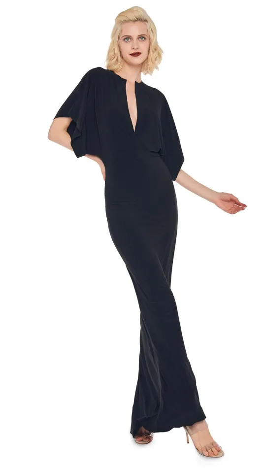 Norma Kamali Dresses OBIE GOWN Black 8211 Clothing