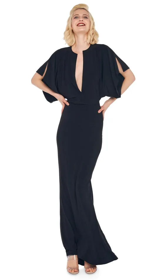 Norma Kamali Dresses OBIE GOWN Black 8211 Clothing