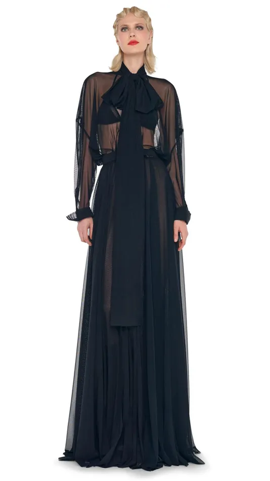 Norma Kamali Dresses SUPER OS BF NK SHIRT GOWN Black 8211 Clothing