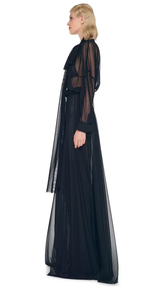Norma Kamali Dresses SUPER OS BF NK SHIRT GOWN Black 8211 Clothing