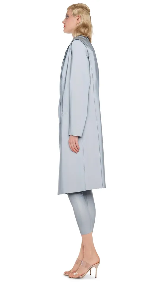 Norma Kamali Jackets OVERSIZED SINGLE BREASTED JACKET Grey 8211 Clothing