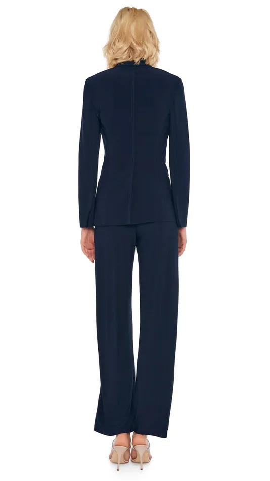 Norma Kamali Jackets SINGLE BREASTED JACKET Midnight 8211 Clothing