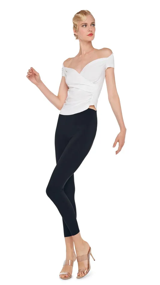 Norma Kamali Tops CAP SLEEVE SWEETHEART SIDE DRAPE TOP Snow White 8211 Clothing Norma Kamali Tops CAP SLEEVE SWEETHEART SIDE DRAPE TOP Snow White 8211 Clothing