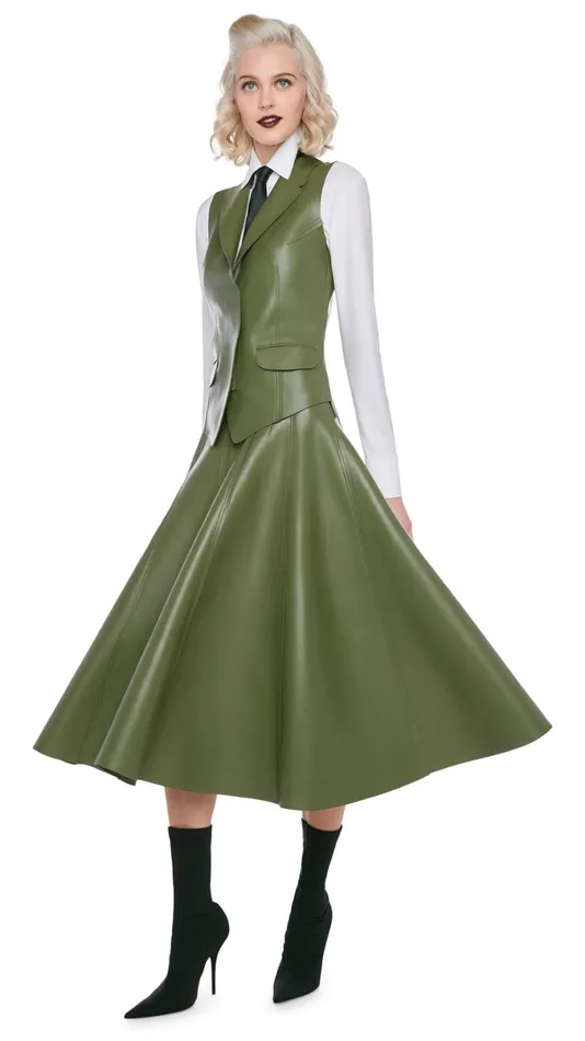 Norma Kamali Tops VEST WITH LAPEL Military 8211 Clothing