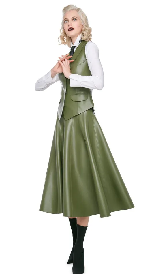 Norma Kamali Tops VEST WITH LAPEL Military 8211 Clothing