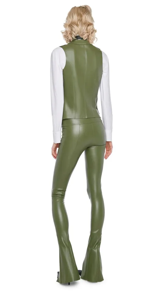 Norma Kamali Tops VEST WITH LAPEL Military 8211 Clothing