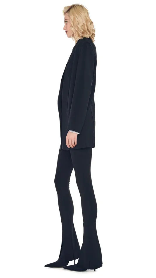Norma Kamali Wardrobe SPAT LEGGING With OVERSIZED SINGLE BREASTED JACKET 8211 Clothing Norma Kamali Wardrobe SPAT LEGGING With OVERSIZED SINGLE BREASTED JACKET 8211 Clothing