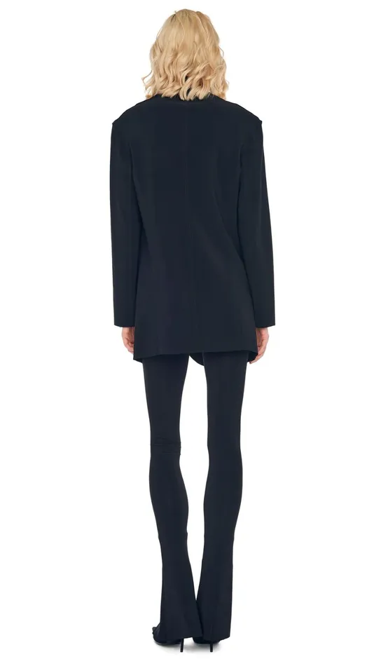 Norma Kamali Wardrobe SPAT LEGGING With OVERSIZED SINGLE BREASTED JACKET 8211 Clothing Norma Kamali Wardrobe SPAT LEGGING With OVERSIZED SINGLE BREASTED JACKET 8211 Clothing