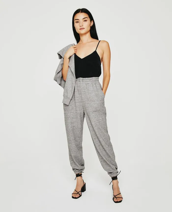 Nova Sweatpant Heather Grey Women AG Jeans Sweatpants
