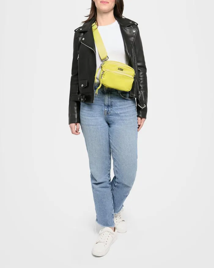 Nylon Camera Crossbody Limeade Women Aimee Kestenberg Crossbody Bags