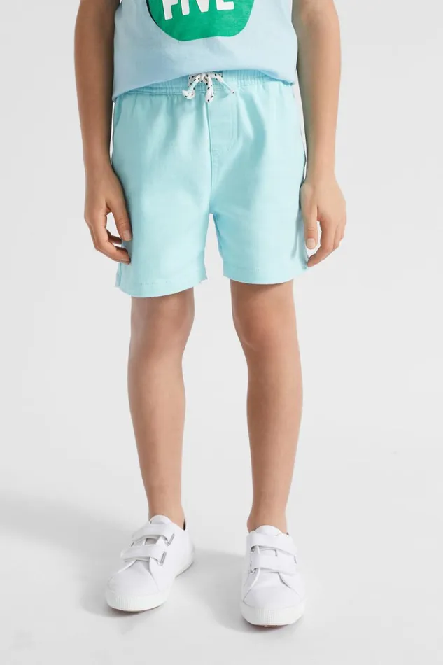 Occasion Boy Seed Heritage Core Logo Short Ocean Blue