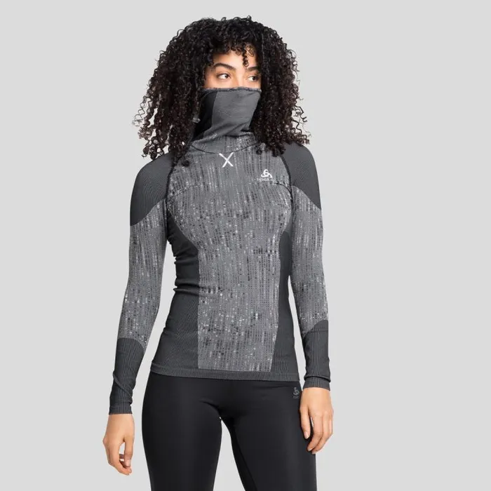 Odlo Base Layers The Blackcomb Base Layer With Facemask Black 8211 Women