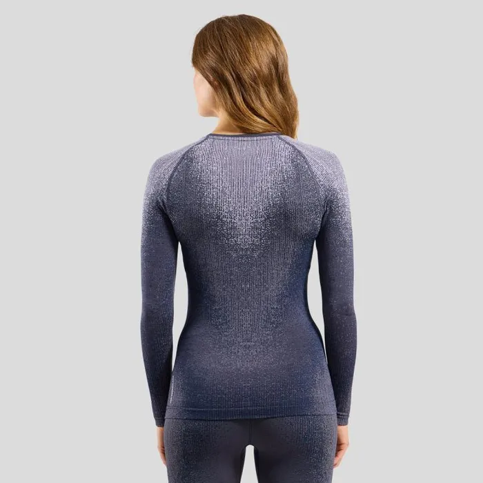 Odlo Base Layers The Pow Blackcomb Base Layer Top Gray Ridge 8211 Women