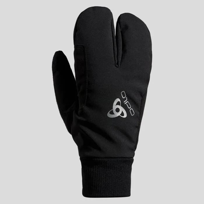 Odlo Headwear and Gloves The Essentials XWarm Gloves Black 8211 WomenMen