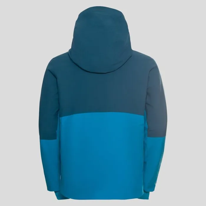 Odlo Jackets and Vests The Bluebird SThermic Ski Jacket Deep Dive 8211 Stunning Blue 8211 Men