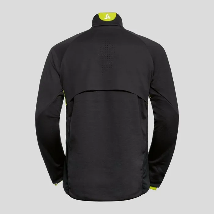 Odlo Jackets and Vests The Silsand CrossCountry Jacket Black 8211 Evening Primrose 8211 Men