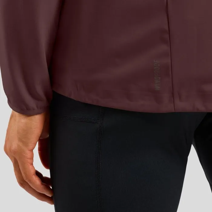 Odlo Jackets and Vests The Zeroweight Warm Softshell Running Vest 20 Fudge 8211 Men