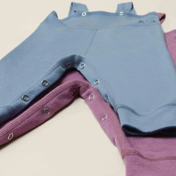 Odlo Mid Layers and Longsleeves The Espeland Merino 200 Overalls Damson 8211 Kids