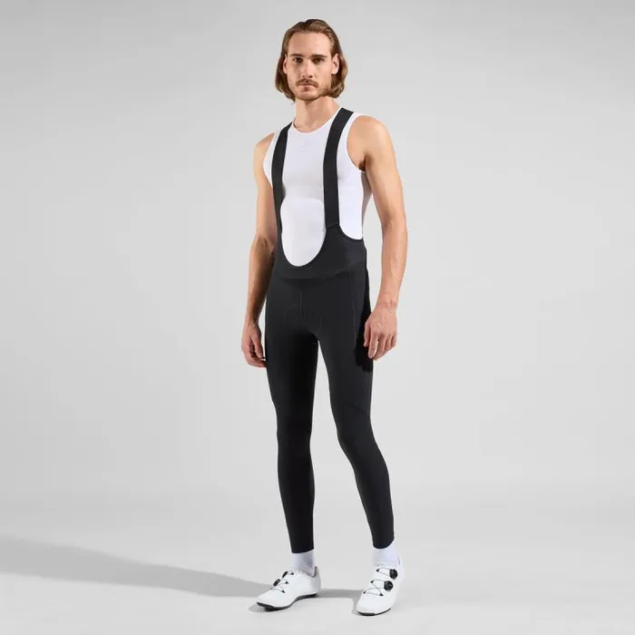 Odlo Pants and Tights The Zeroweight Warm Cycling Bib Tights Black 8211 Men