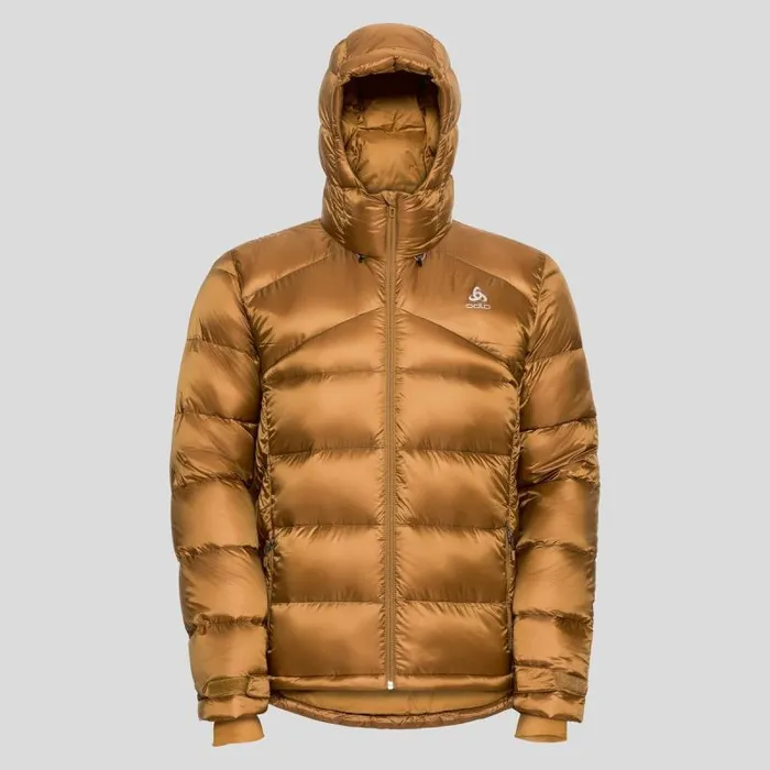Odlo Ski and Snow The Cocoon NThermic XWarm Insulated Jacket Golden Brown 8211 Men