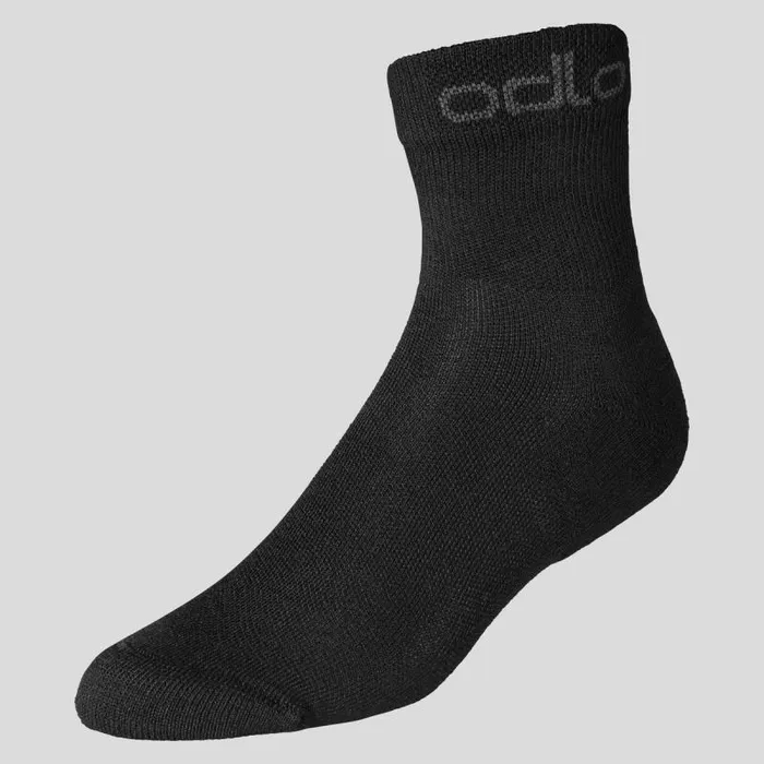Odlo Socks The Active Quarter Socks 3Pack Black 8211 WomenMen