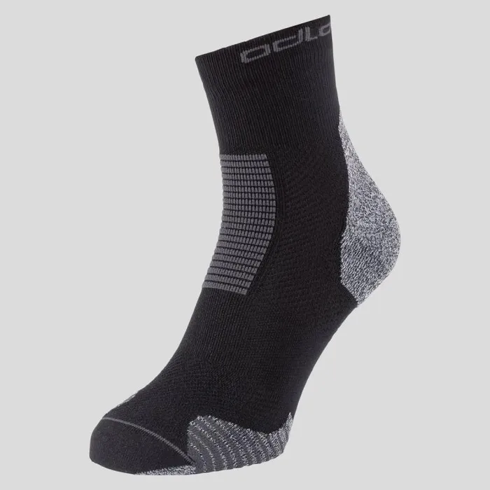 Odlo Socks The Ceramicool Stabilizer Quarter Socks Black 8211 WomenMen