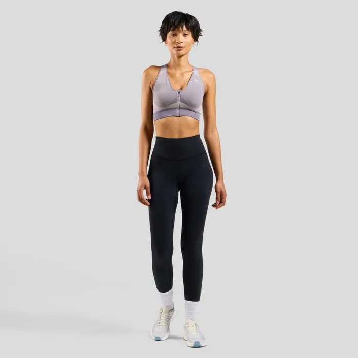 Odlo Sports Bras The Seamless High Sports Bra Gray Ridge 8211 Misty Lilac 8211 Women