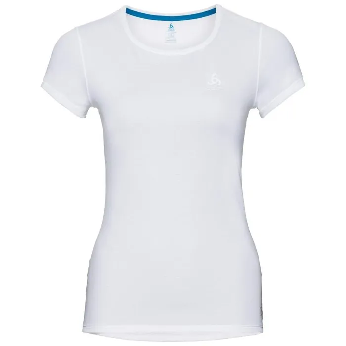 Odlo Tshirts and Polos Sports Underwear TShirt Crew Neck Active FDry Light White 8211 Women Odlo Tshirts and Polos Sports Underwear TShirt Crew Neck Active FDry Light White 8211 Women