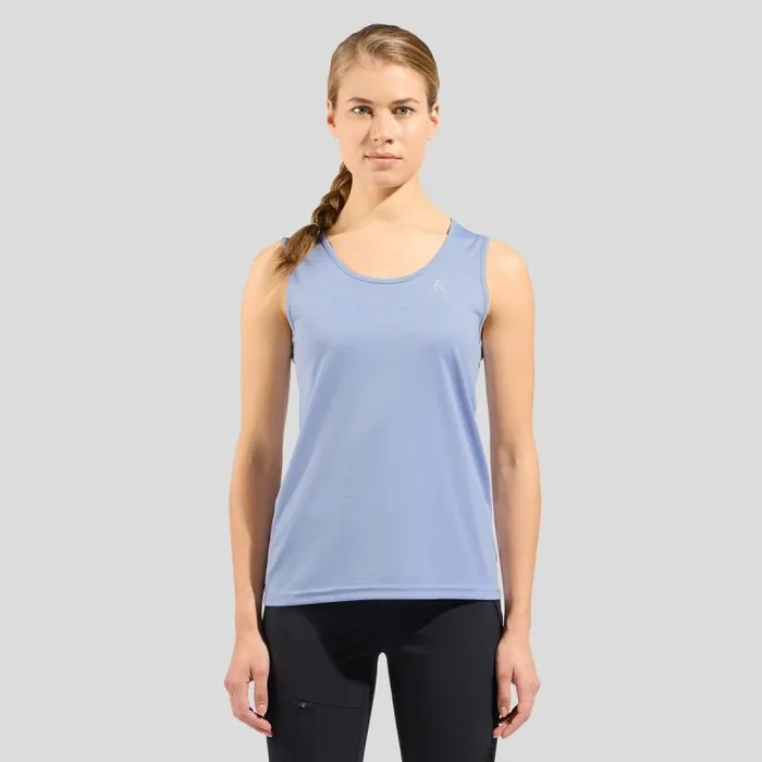 Odlo Tshirts and Polos The Cardada Singlet Blue Heron 8211 Women