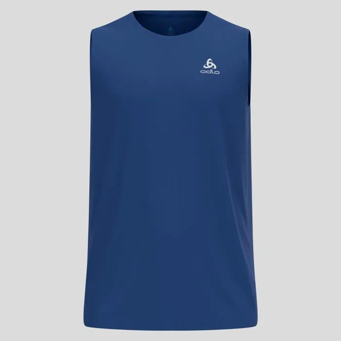 Odlo Tshirts and Polos The Essentials Base Layer Running Singlet Limoges 8211 Men