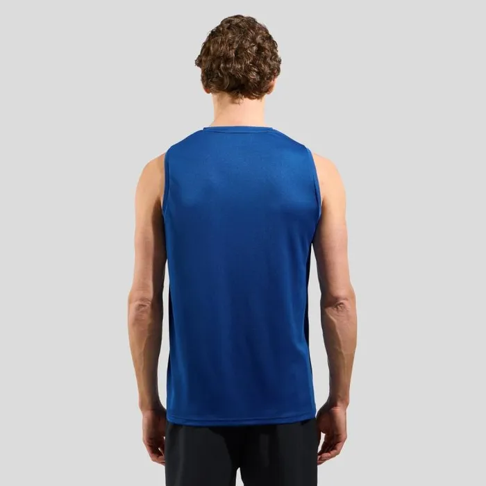 Odlo Tshirts and Polos The Essentials Base Layer Running Singlet Limoges 8211 Men