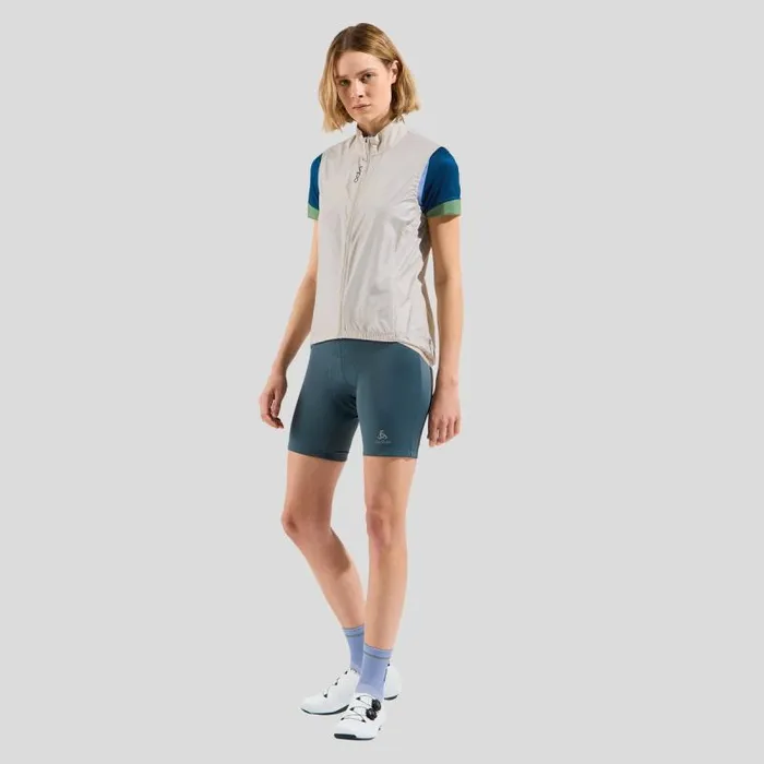 Odlo Tshirts and Polos The Essentials Heritage Cycling Jersey Blue Heron 8211 Women
