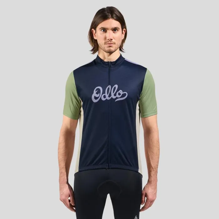 Odlo Tshirts and Polos The Essentials Heritage Cycling Jersey Dark Sapphire 8211 Men Odlo Tshirts and Polos The Essentials Heritage Cycling Jersey Dark Sapphire 8211 Men