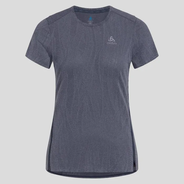 Odlo Tshirts and Polos The Zeroweight Engineered ChillTec Running TShirt Folkstone Gray Melange 8211 Women Odlo Tshirts and Polos The Zeroweight Engineered ChillTec Running TShirt Folkstone Gray Melange 8211 Women