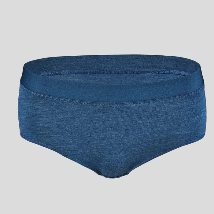 Odlo Underwear The Natural Performance Wool 130 Panty Blue Wing Teal Melange 8211 Women