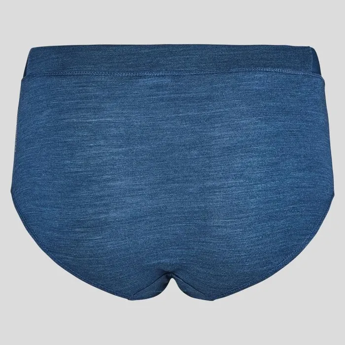 Odlo Underwear The Natural Performance Wool 130 Panty Blue Wing Teal Melange 8211 Women