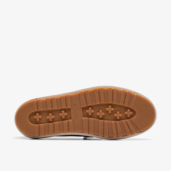 Orianna Loafer Navy Nubuck Women Clarks Platforms