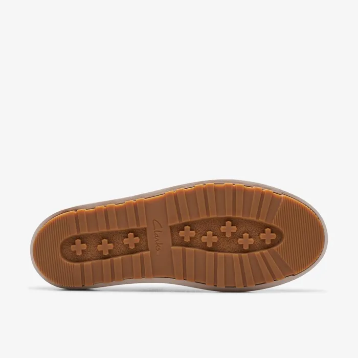Orianna Move Stone Nubuck Women Clarks Platforms