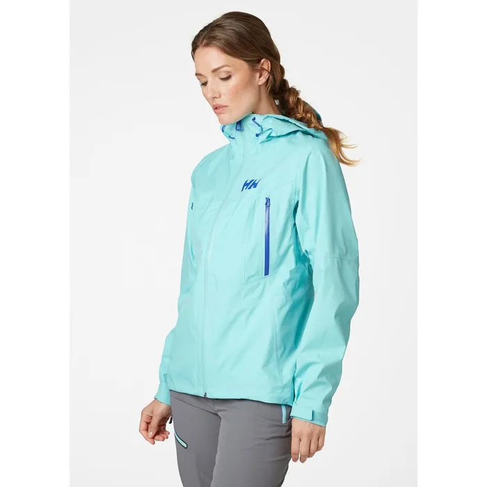 Outdoor and Hiking Jackets Women Helly Hansen W VERGLAS 3L SHELL JACKET 648 Glacier Blu