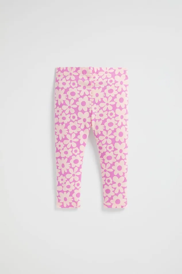 Pants Baby Seed Heritage Floral Legging Dusty Rose
